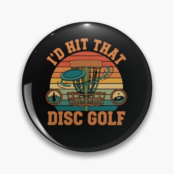 Item preview, Id Hit That Disc Golf Retro Funny Disc Golf designed and sold by LuminOrb.