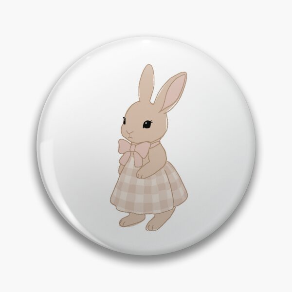 Item preview, cute pink bunny designed and sold by grracee22.
