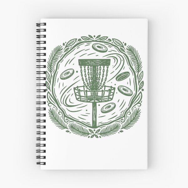 Item preview, Disc Golf Scene Flying Disc Golfers Art designed and sold by LuminOrb.