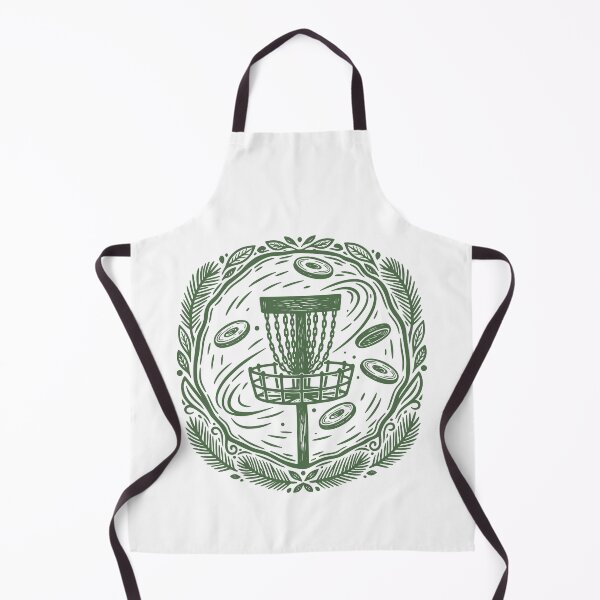 Item preview, Disc Golf Scene Flying Disc Golfers Art designed and sold by LuminOrb.