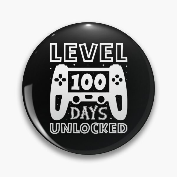 Item preview, Level 100 Days Of School Unlocked designed and sold by JamesHogwart.