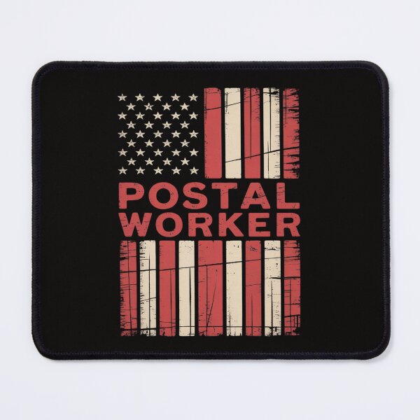 Item preview, Post Office Patriotic Postal Worker American Flag designed and sold by ForestMmost.