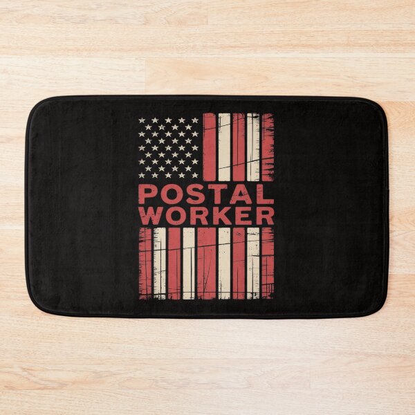 Item preview, Post Office Patriotic Postal Worker American Flag designed and sold by ForestMmost.