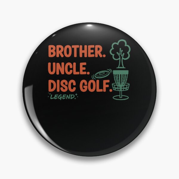 Item preview, Brother Uncle Disc Golf Legend Funny Disc designed and sold by LuminOrb.