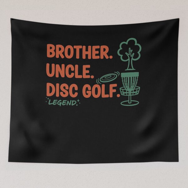 Item preview, Brother Uncle Disc Golf Legend Funny Disc designed and sold by LuminOrb.