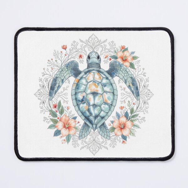 Item preview, Vintage Botanical Sketch Style Sea Turtle designed and sold by zoughlal.