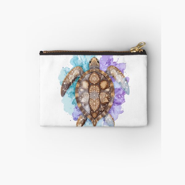 Item preview,  Earthy Sepia Boho Mandala Sea Turtle designed and sold by zoughlal.