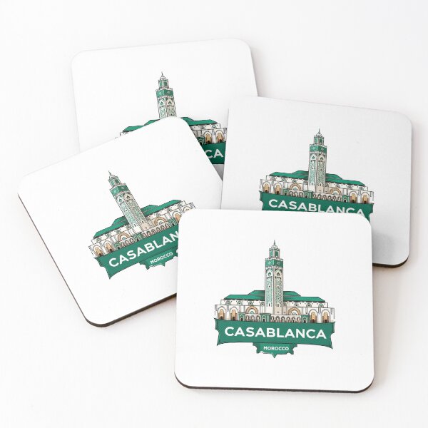 Item preview, Hassan II Mosque Casablanca Morocco Islamic Architecture Travel Sticker designed and sold by Blurbean.