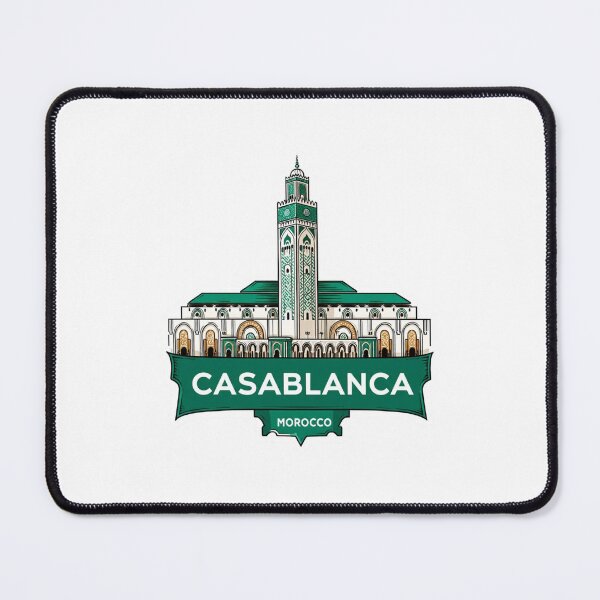 Item preview, Hassan II Mosque Casablanca Morocco Islamic Architecture Travel Sticker designed and sold by Blurbean.