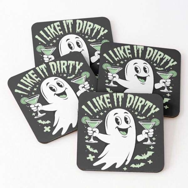 Item preview, I Like It Dirty Halloween Dirty Martini Ghost designed and sold by trinfhri.