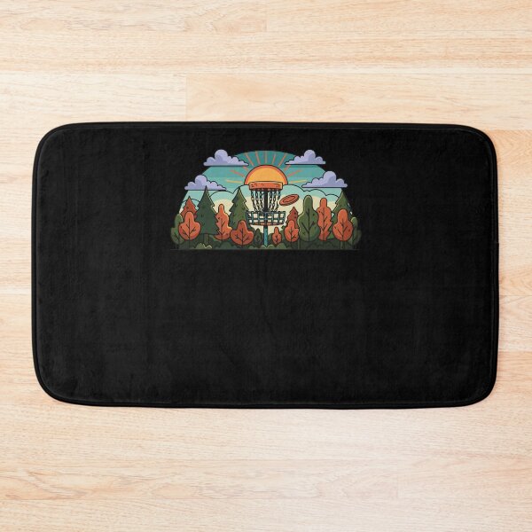 Item preview, Sunset Disc Golf Adventure Nature Scene designed and sold by LuminOrb.