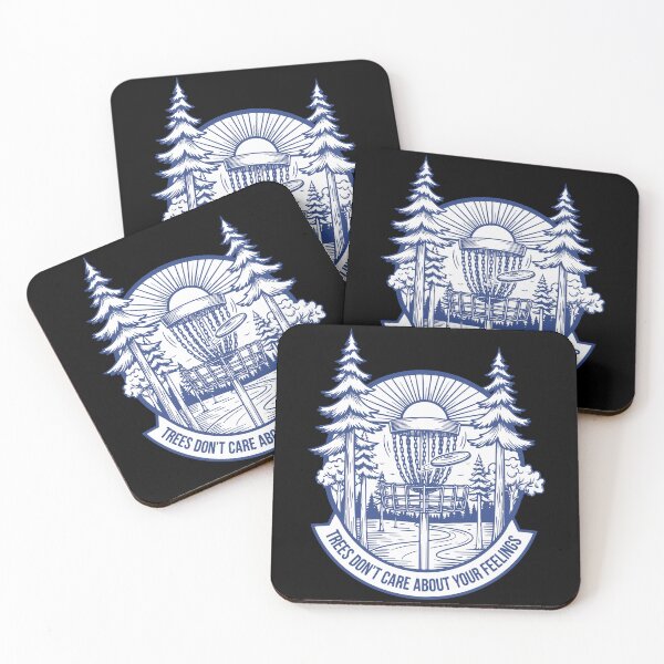 Item preview, Trees Dont Care About Your Feelings Disc Golf designed and sold by LuminOrb.