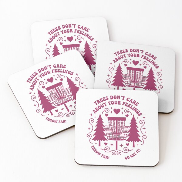 Item preview, Trees Dont Care About Your Feelings Disc Golf designed and sold by LuminOrb.