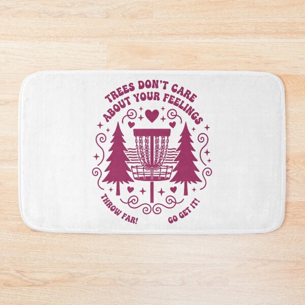 Item preview, Trees Dont Care About Your Feelings Disc Golf designed and sold by LuminOrb.