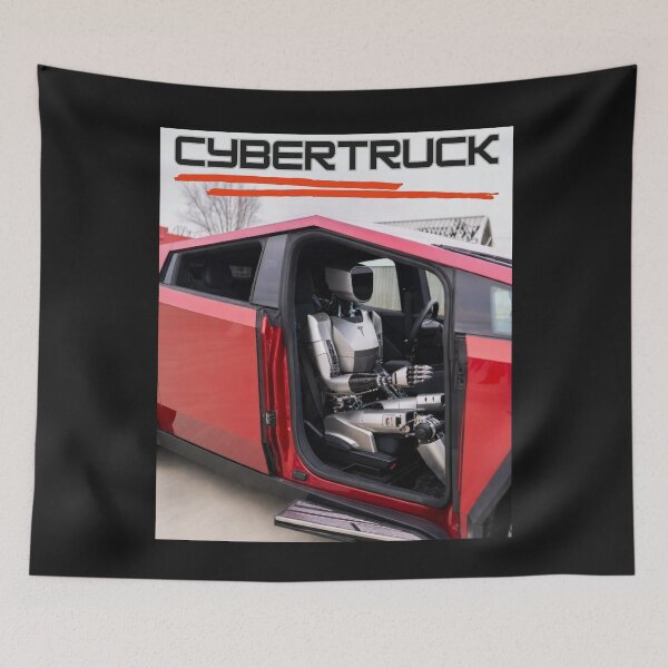 Item preview, cybertruck artwork designed and sold by TEEJAMBOREE.