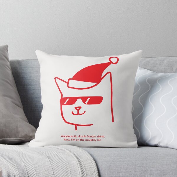 Item preview, Accidentally drank Santa’s drink. Now I’m on the naughty list. designed and sold by priyamjyoti.