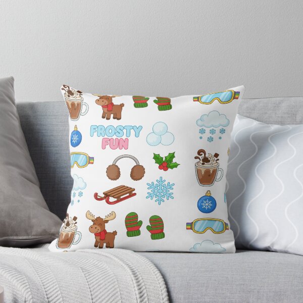 Item preview, Frosty Fun Winter Clipart Set – Cute Christmas Icons & Cozy Holiday Vector Art designed and sold by graphicnew.