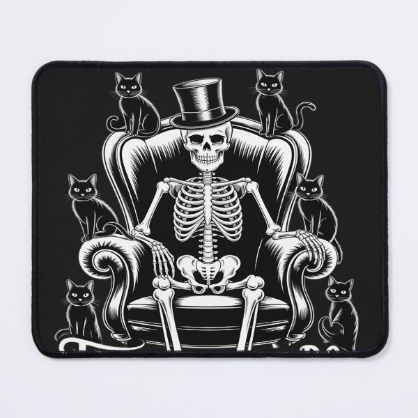 Item preview, I Pet Cats I Hate People Skeleton Cat Lover Halloween Kitty designed and sold by lamsaoniutoi.