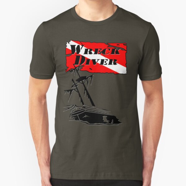 Shipwreck Diver Slim Fit T-Shirt