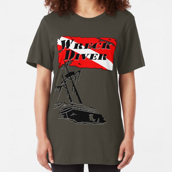 Shipwreck Diver Slim Fit T-Shirt