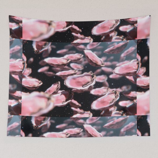 Item preview, Floating Pink Oyster Shells designed and sold by SassyArtistry.