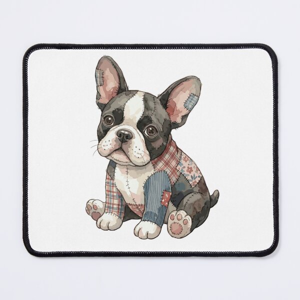 Item preview, Cute Boston Terrier Dog Patchwork designed and sold by bapupa.