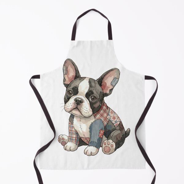 Item preview, Cute Boston Terrier Dog Patchwork designed and sold by bapupa.