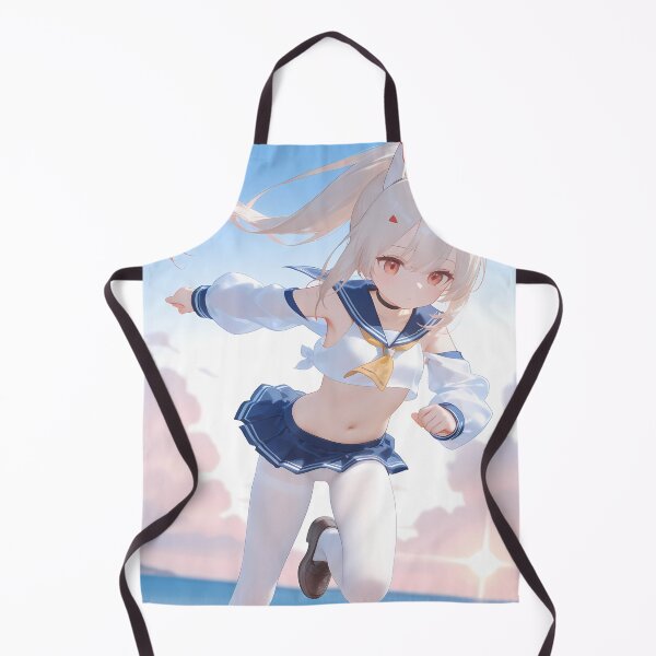 Item preview, Ayanami Running By The Sea Azur Lane Anime Girl designed and sold by thedarvills.