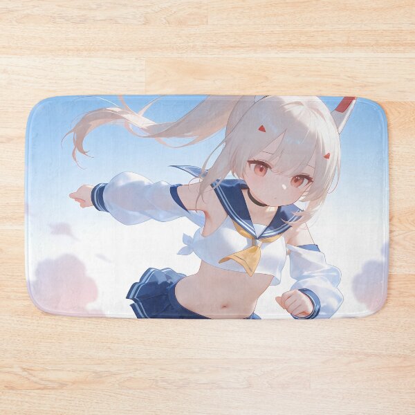 Item preview, Ayanami Running By The Sea Azur Lane Anime Girl designed and sold by thedarvills.