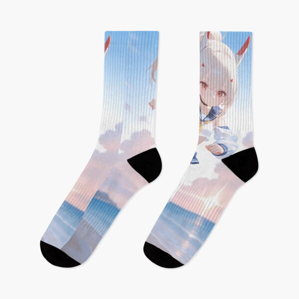 Item preview, Ayanami Running By The Sea Azur Lane Anime Girl designed and sold by thedarvills.