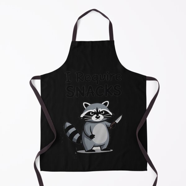 Item preview, i Require Snacks Raccoon designed and sold by lamsaoniutoi.