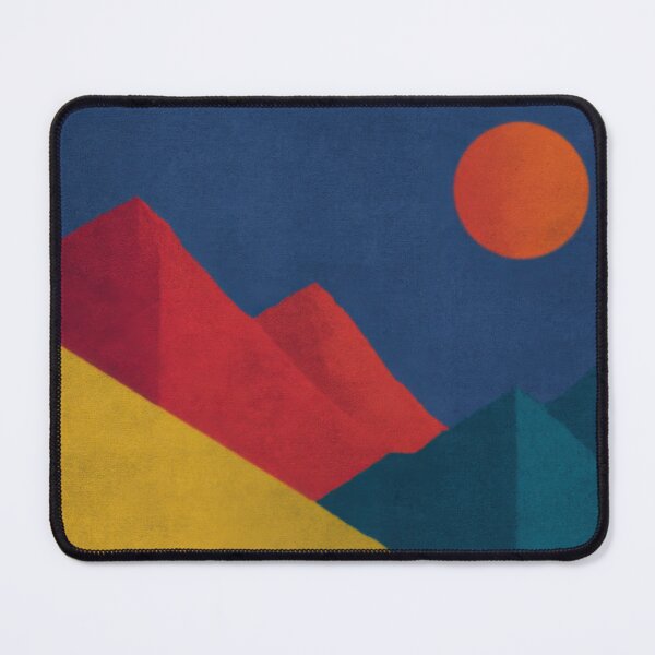 Item preview, Abstract Geometry: Colored Plains & Mountains designed and sold by ArtHouseNiklas.
