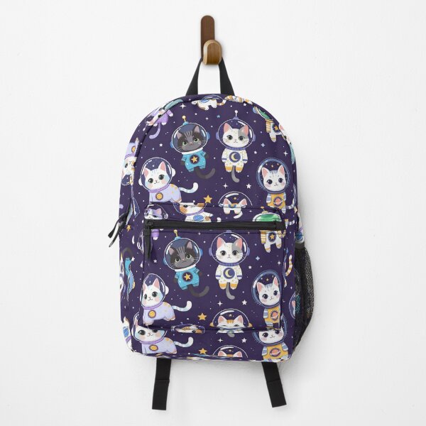 Item preview, Cute Astronaut Cats Space Pattern designed and sold by SassyArtistry.