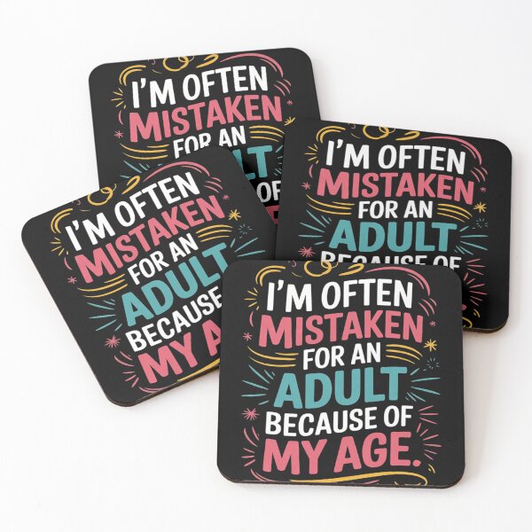 Item preview, I'm Often Mistaken For An Adult Because Of My Age 5  designed and sold by KotexTemu.