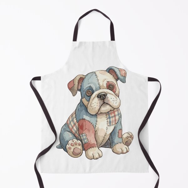 Item preview, Cute Bulldog Dog Patchwork designed and sold by bapupa.