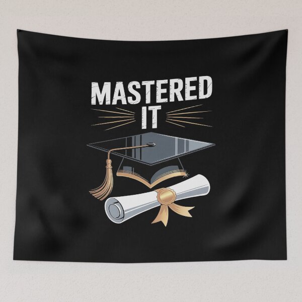 Item preview, Master degree Woman Graduate MBA Graduation 2024 Mastered it designed and sold by Shannon Bosley.
