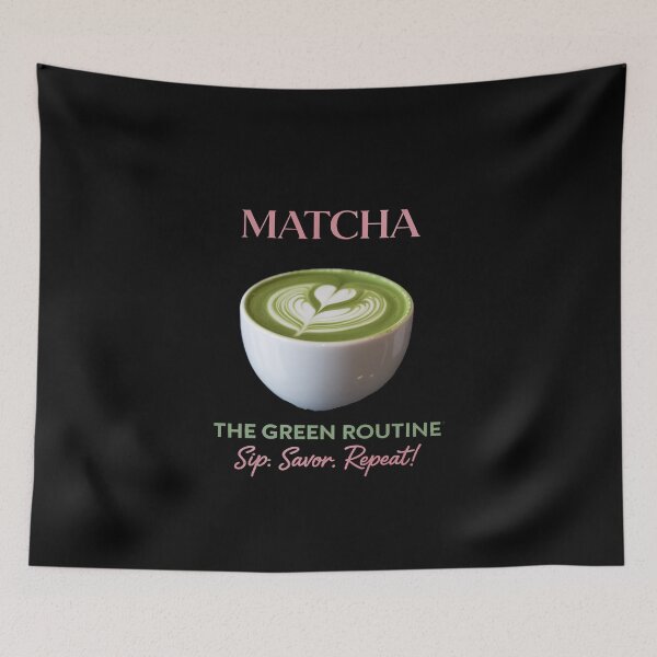 Item preview, Matcha the green routine Matcha designed and sold by Shannon Bosley.