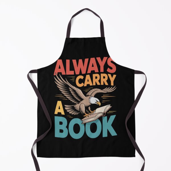 Item preview, Book Lover Always Carry A Book designed and sold by TheRetroStyle.
