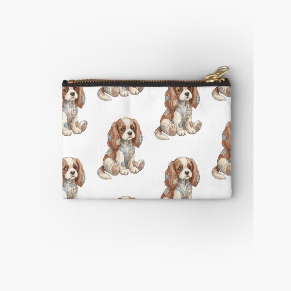 Item preview, Cute Cavalier King Charles Spaniel Dog Patchwork designed and sold by bapupa.