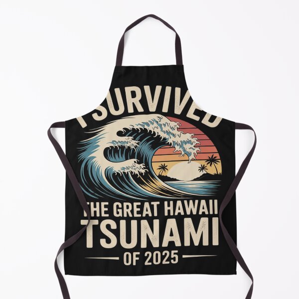 Item preview, I Survived The Great Hawaii Tsunami of 2025 Funny designed and sold by lamsaoniutoi.