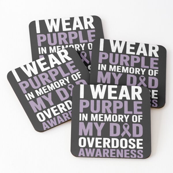 Item preview, I Wear Purple For My Dad Overdose Awareness designed and sold by lamsaoniutoi.