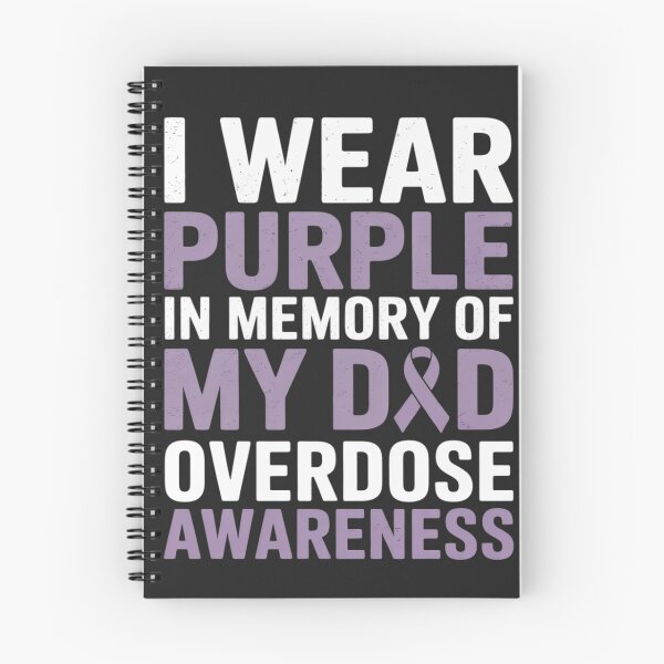Item preview, I Wear Purple For My Dad Overdose Awareness designed and sold by lamsaoniutoi.