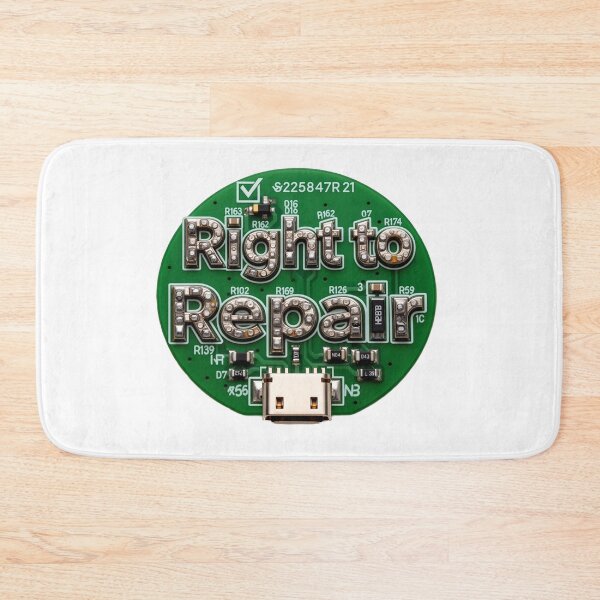 Item preview, Right to Repair Green Round PCB designed and sold by aykiradesigns.