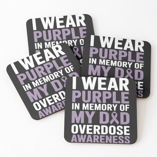 Item preview, I Wear Purple For My Dad Overdose Awareness designed and sold by lamsaoniutoi.