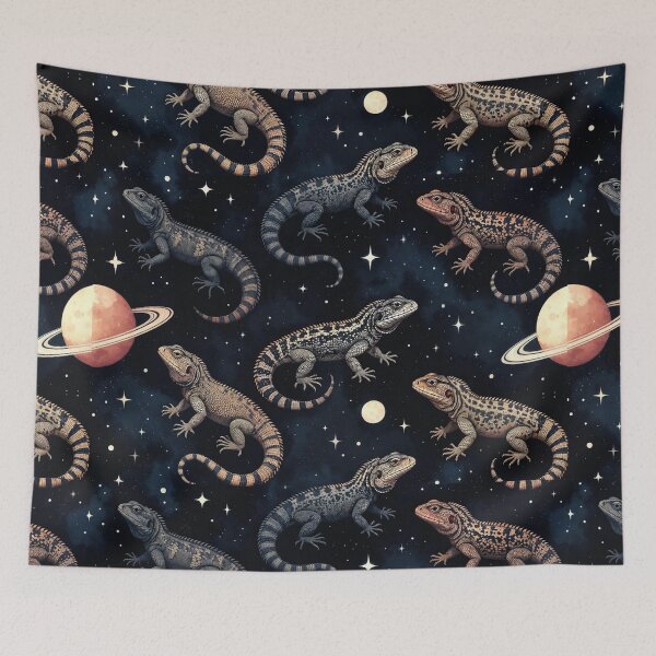 Item preview, Space Lizards Among the Stars designed and sold by SassyArtistry.