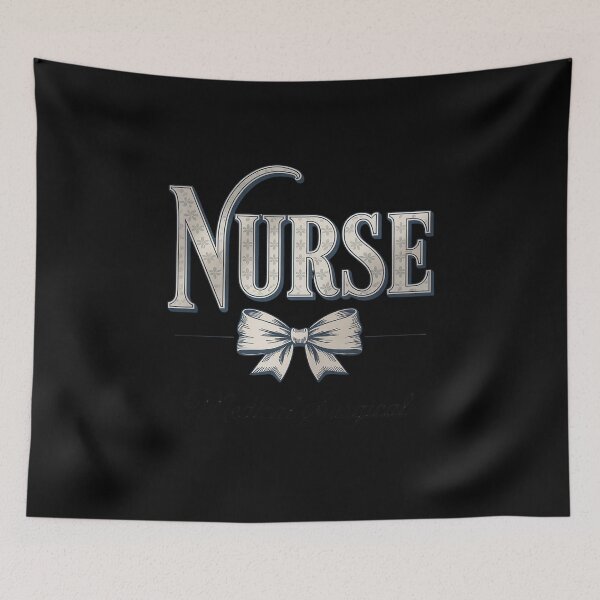 Item preview, Medical-Surgical Nurse Coquette Bow Med-surg Nursing School designed and sold by Shannon Bosley.