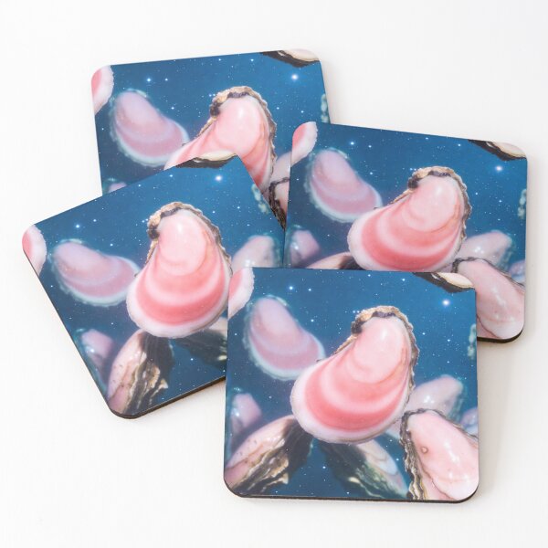 Item preview, Pink Oysters Floating in Space designed and sold by SassyArtistry.