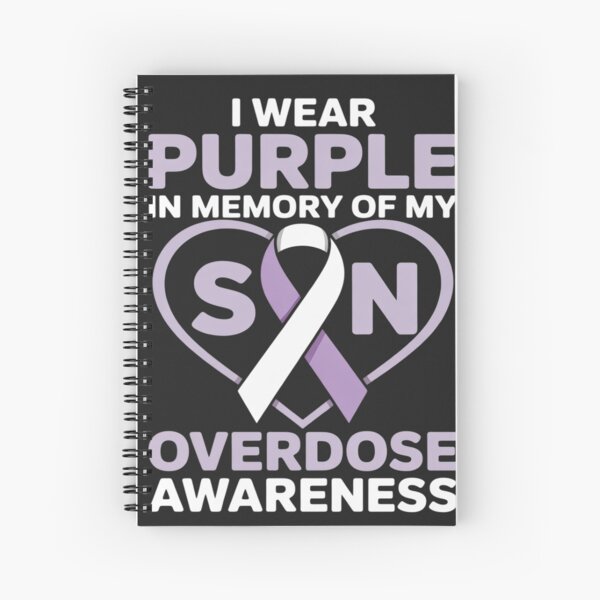 Item preview, I Wear Purple In Memory Of My Son - Overdose Awareness Day designed and sold by lamsaoniutoi.