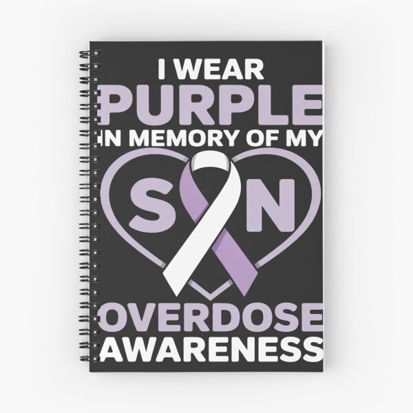 Item preview, I Wear Purple In Memory Of My Son - Overdose Awareness Day designed and sold by lamsaoniutoi.
