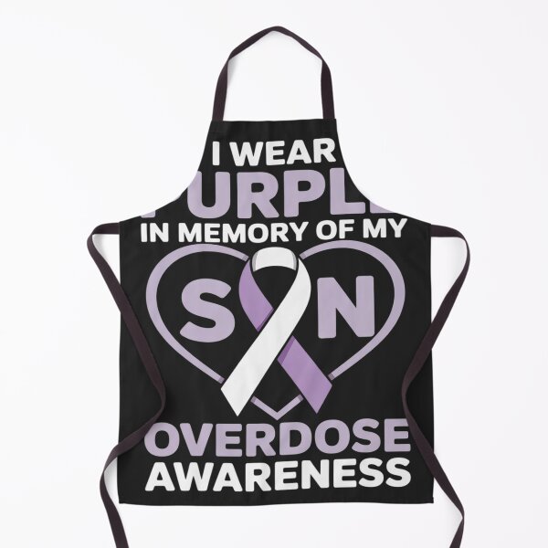 Item preview, I Wear Purple In Memory Of My Son - Overdose Awareness Day designed and sold by lamsaoniutoi.